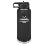 32 oz. Stainless Steel Water Bottle Miami Touch Rugby