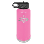 32 oz. Stainless Steel Water Bottle Miami Touch Rugby