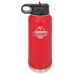 32 oz. Stainless Steel Water Bottle Miami Touch Rugby