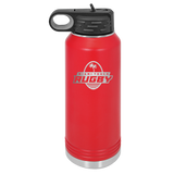 32 oz. Stainless Steel Water Bottle Miami Touch Rugby