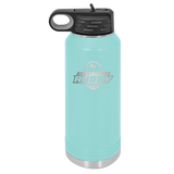 32 oz. Stainless Steel Water Bottle Miami Touch Rugby