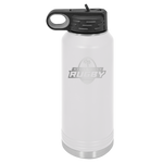 32 oz. Stainless Steel Water Bottle Miami Touch Rugby