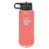 32 oz. Stainless Steel Water Bottle Miami Touch Rugby