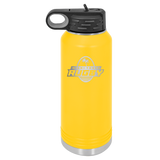 32 oz. Stainless Steel Water Bottle Miami Touch Rugby