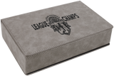 6 oz. Leatherette or Cork Flask Gift Box Set