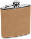 6 oz. Leatherette or Cork Flask