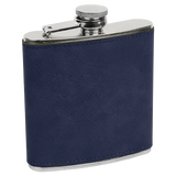 6 oz. Leatherette or Cork Flask