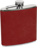 6 oz. Leatherette or Cork Flask