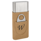 Cigar case with cigar cutter