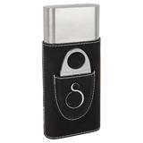 Cigar case with cigar cutter