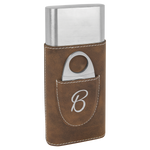 Cigar case with cigar cutter