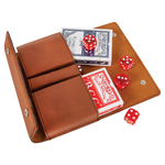 Leatherette Card and Dice Sets