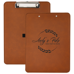 9" x 12 1/2" Leatherette Clipboards