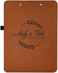 9" x 12 1/2" Leatherette Clipboards