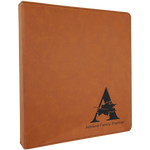 Leatherette 3-Ring Binders