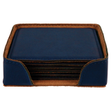 Leatherette Square Coaster Sets