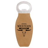 Rounded Bottle Opener with Magnet