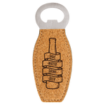 Rounded Bottle Opener with Magnet