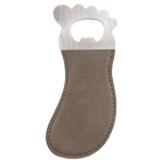 Leatherette Foot Shaped Bottle Opener with Magnet