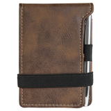 Leatherette and Cork Pad with Pen