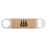 Leatherette or Cork Bottle Opener