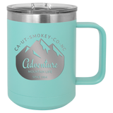 15 oz. Aqua Polar Camel Mug