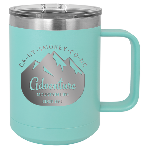 15 oz. Aqua Polar Camel Mug