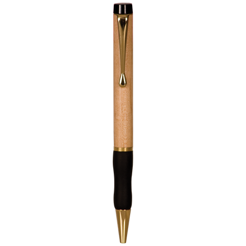 Maple Wooden Ballpoint Pen with Gripper