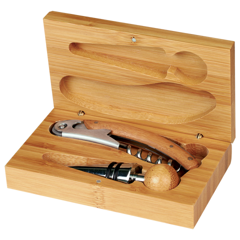 Bamboo  Wine Tool Set