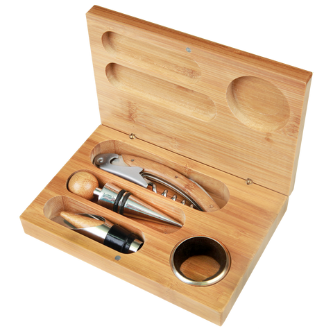 Bamboo  Wine Tool Set